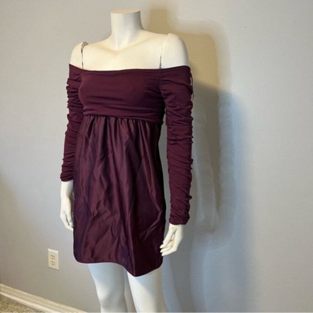 New With Tag Zara Combination Knit Mini Dress Size S - Picture 8 of 10